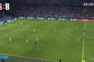 接近但没进！亚马尔前场抢断，费尔明打门被封堵拉什福德再打中框